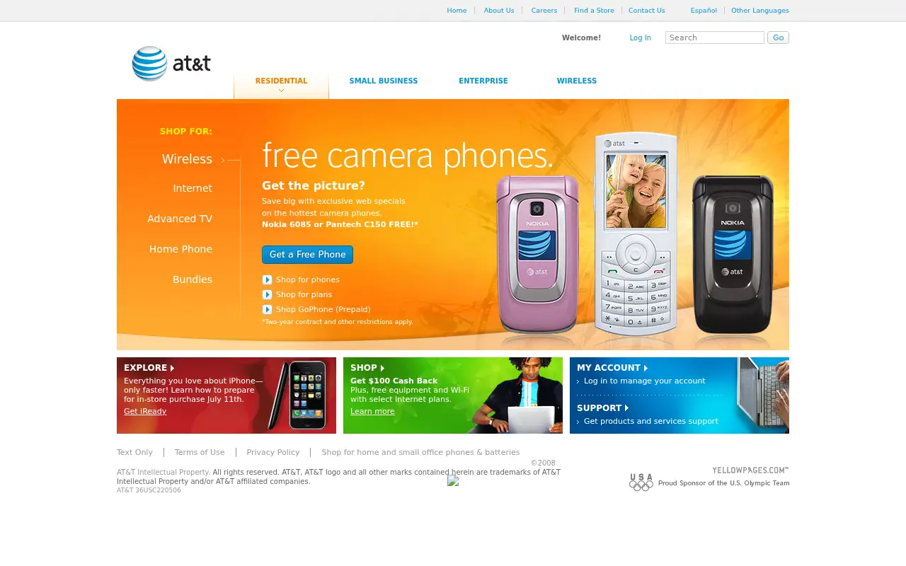 att.com in 2008