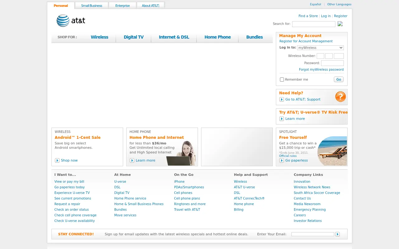 att.com on July 1, 2010