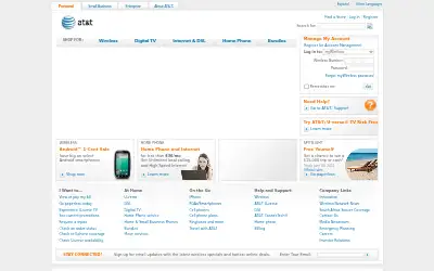 att.com in 2010