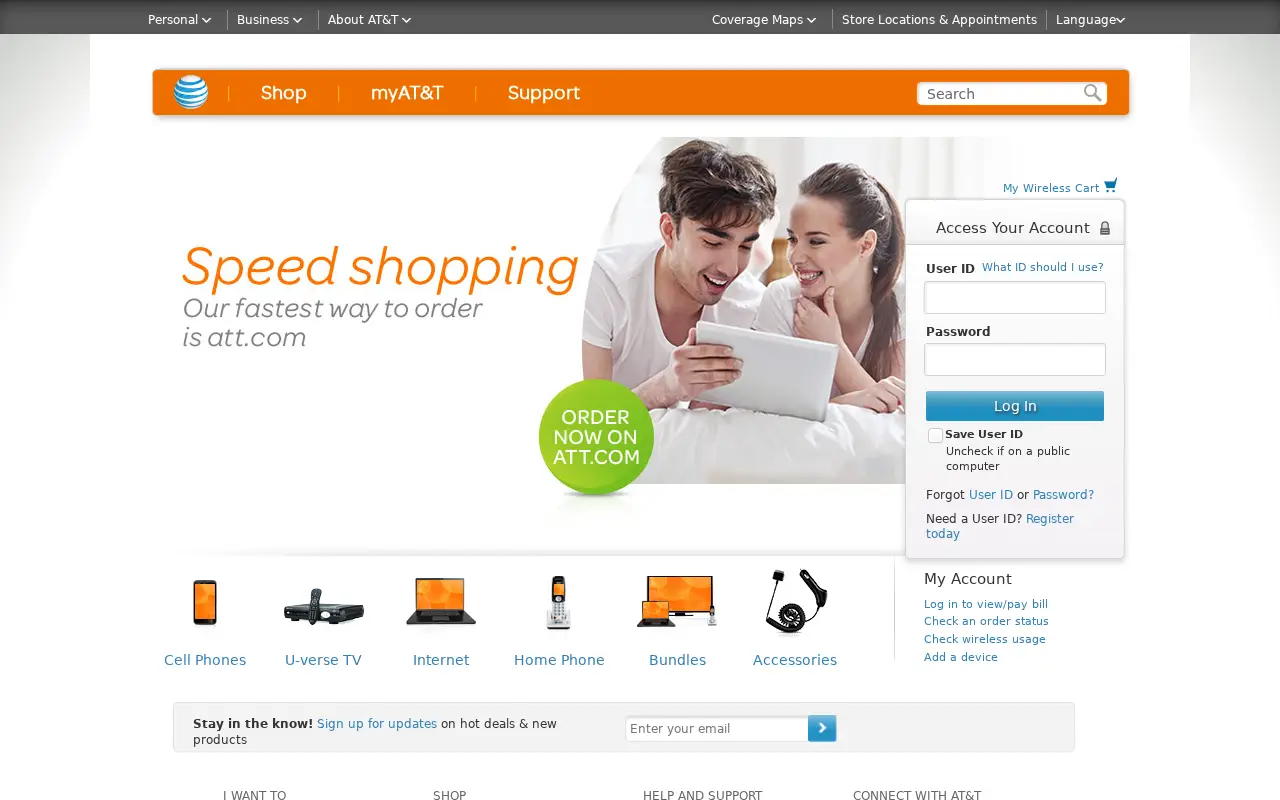 att.com in 2015