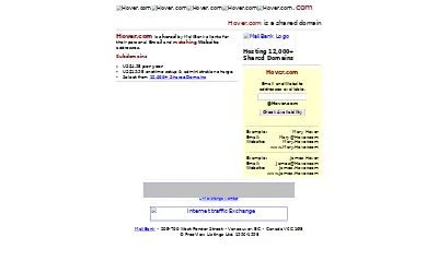 hover.com in 1999