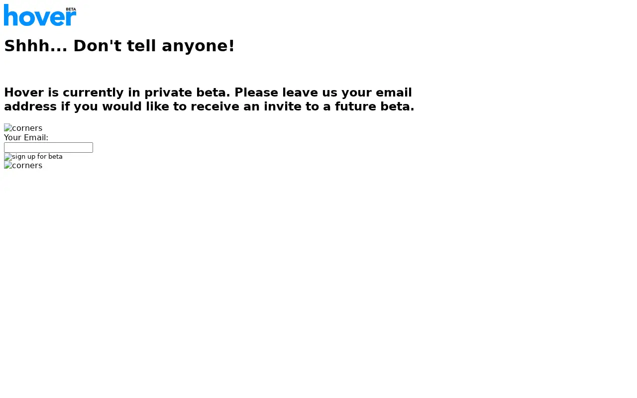hover.com in 2008