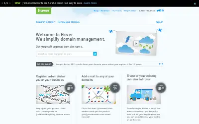 hover.com in 2014