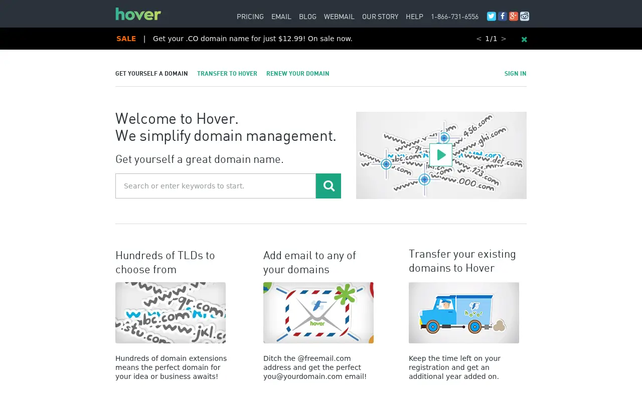 hover.com in 2015