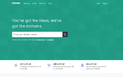 hover.com in 2021