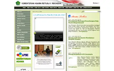 kemenag.go.id in 2011