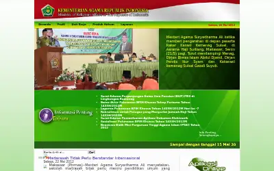 kemenag.go.id in 2012