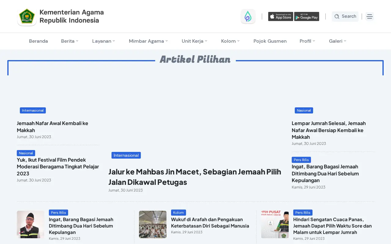 kemenag.go.id in 2023
