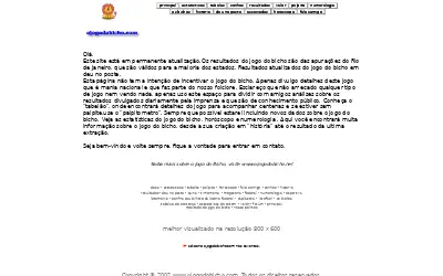 ojogodobicho.com in 2012