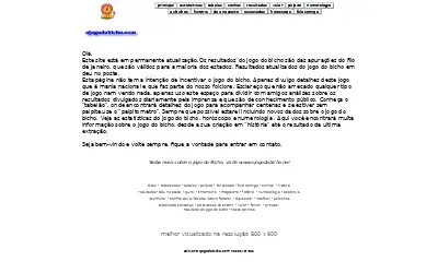 ojogodobicho.com in 2013