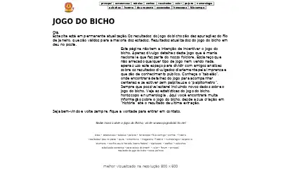 ojogodobicho.com in 2014