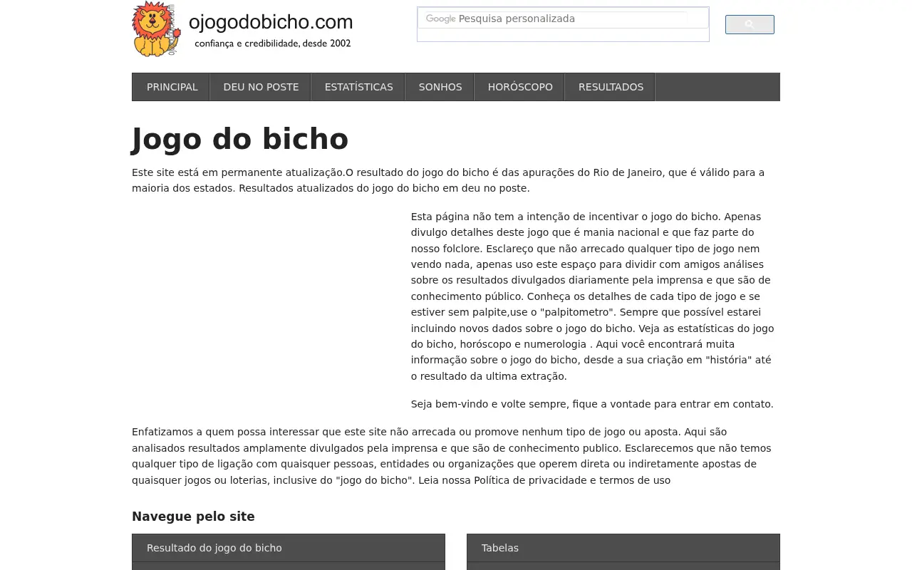 ojogodobicho.com in 2019