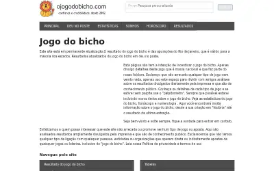 ojogodobicho.com in 2019