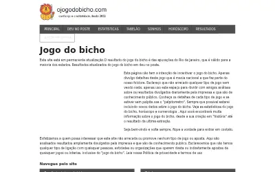 ojogodobicho.com in 2025