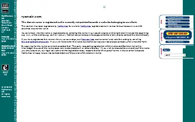 ryanair.com in 1998