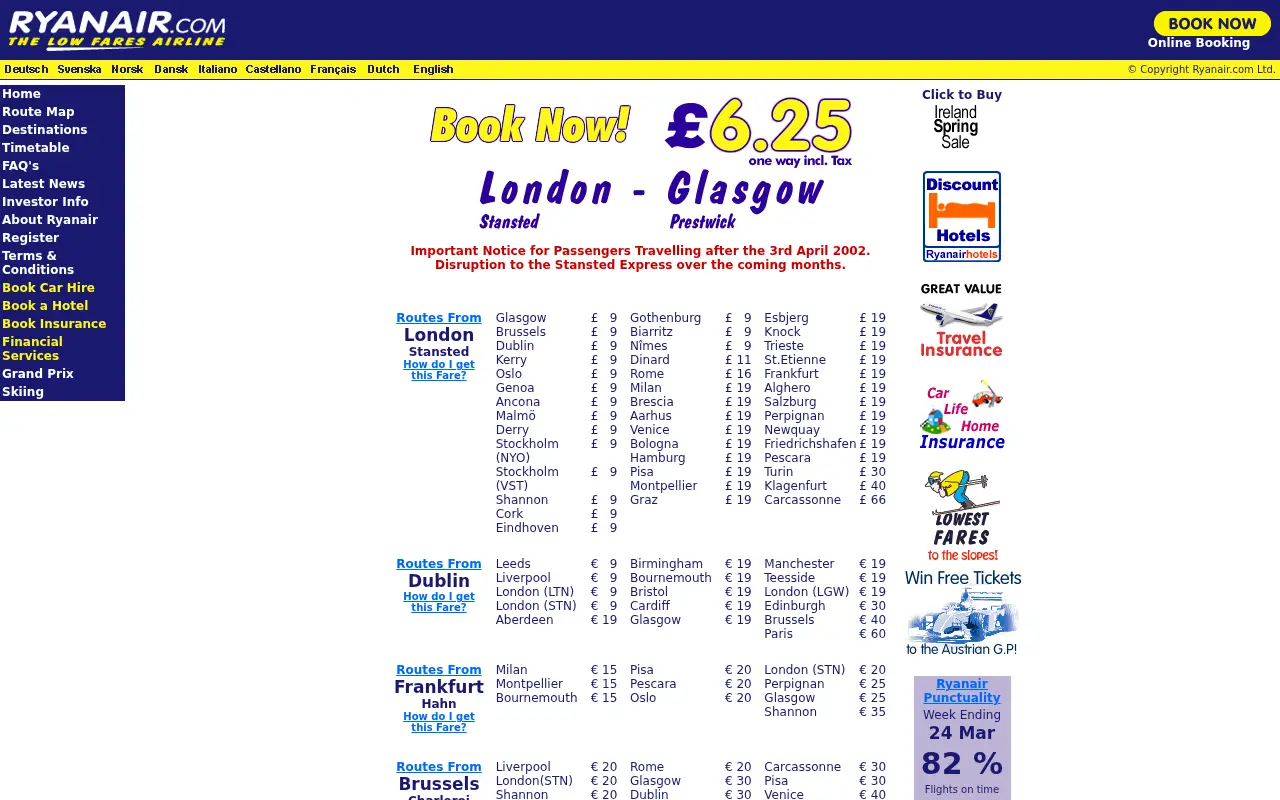 ryanair.com in 2002