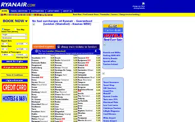 ryanair.com in 2005
