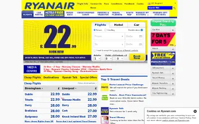 ryanair.com in 2013