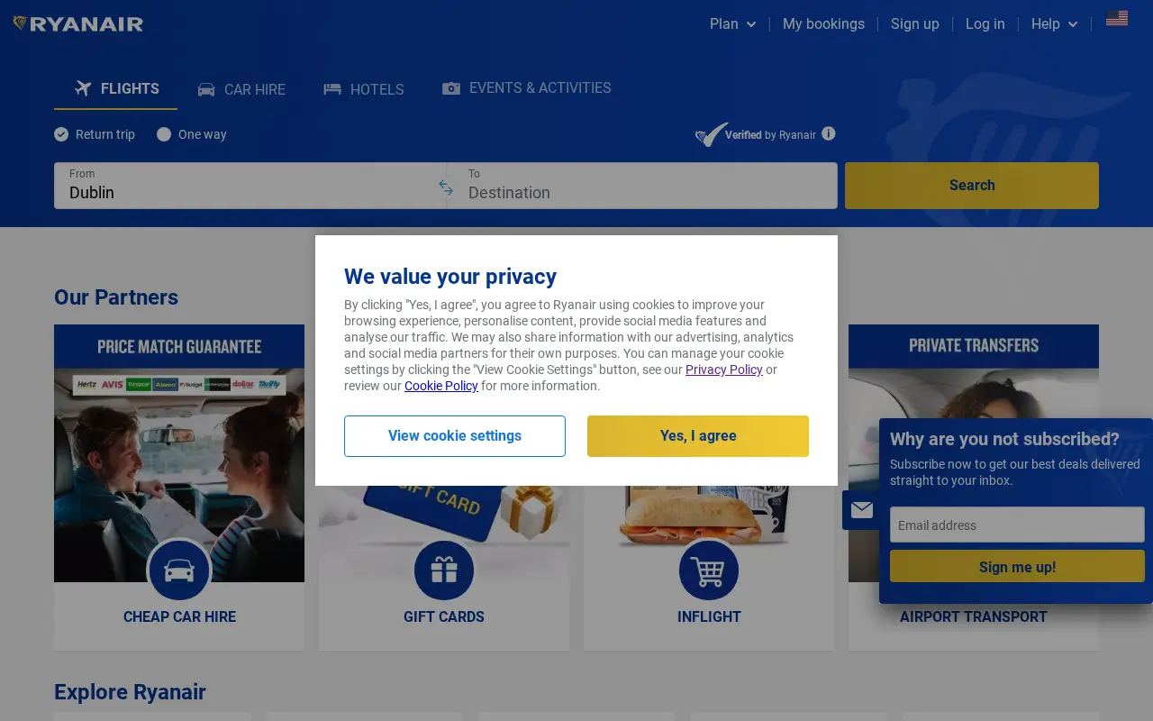 ryanair.com in 2022