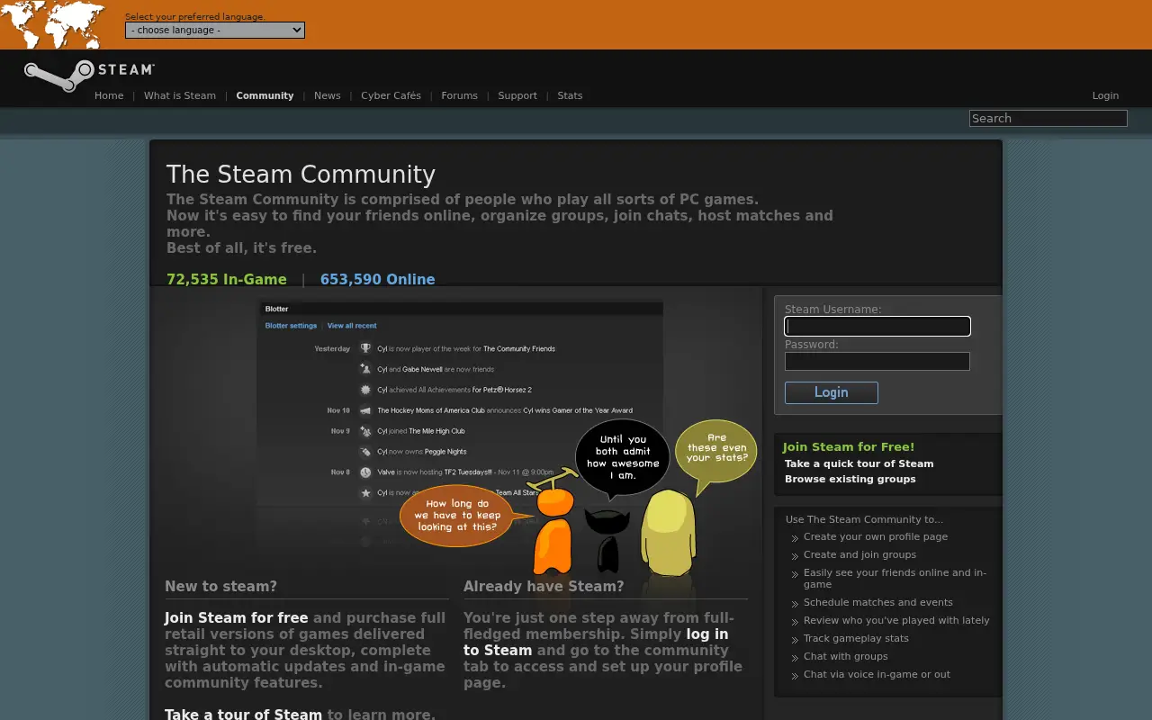 steamcommunity.com in 2008