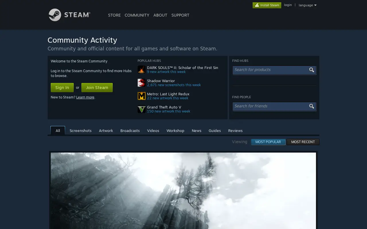 steamcommunity.com in 2017