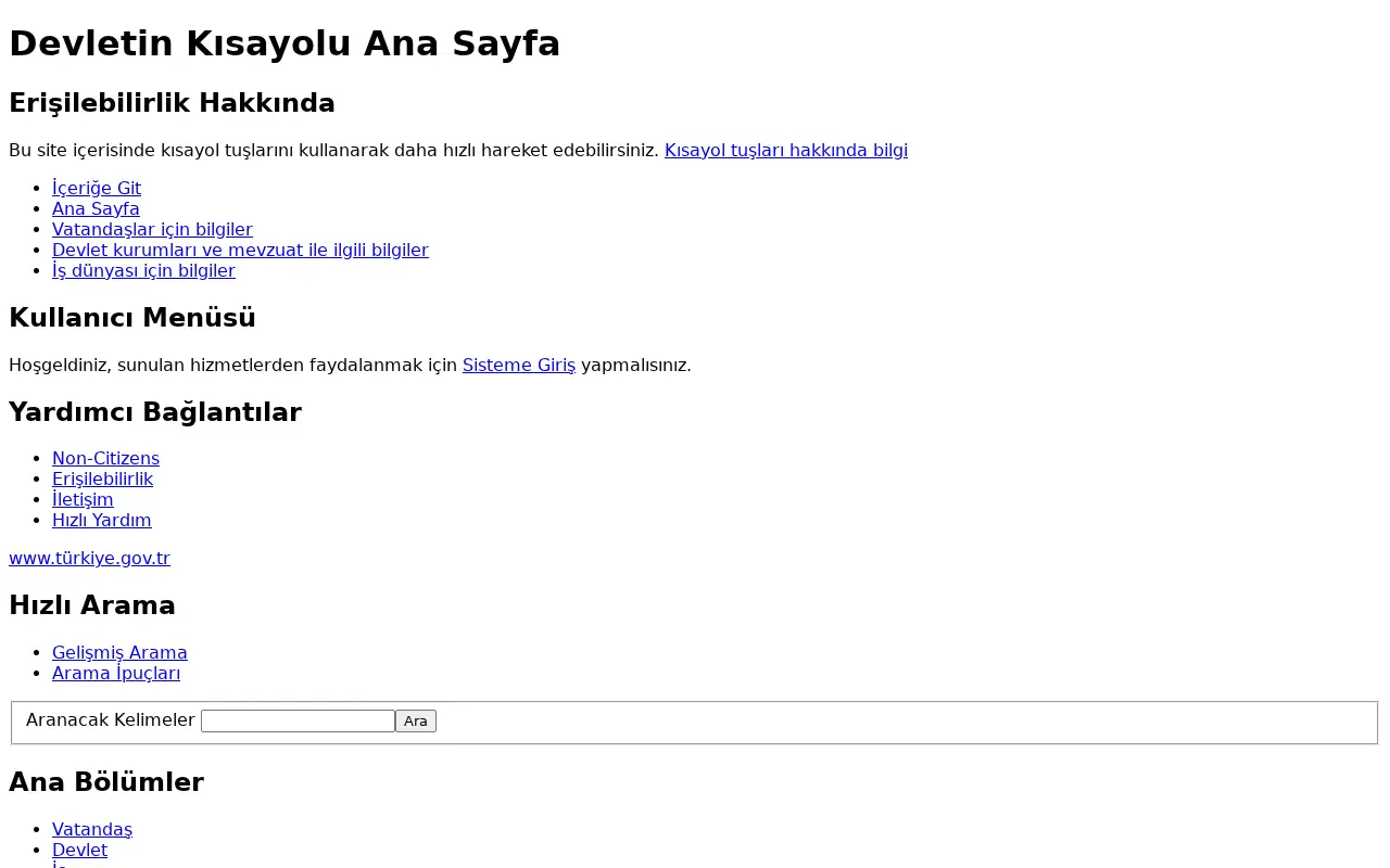 turkiye.gov.tr in 2011
