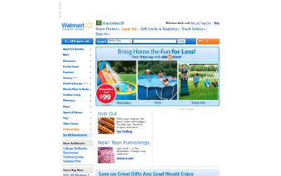 walmart.com in 2009