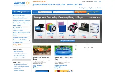 walmart.com in 2011