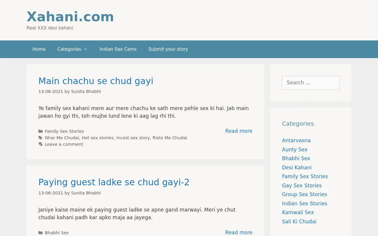 xahani.com in 2021