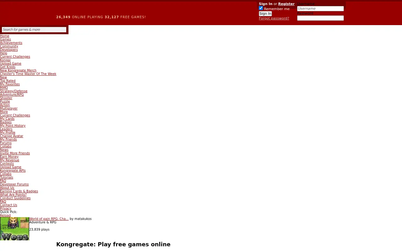 kongregate.com in 2010