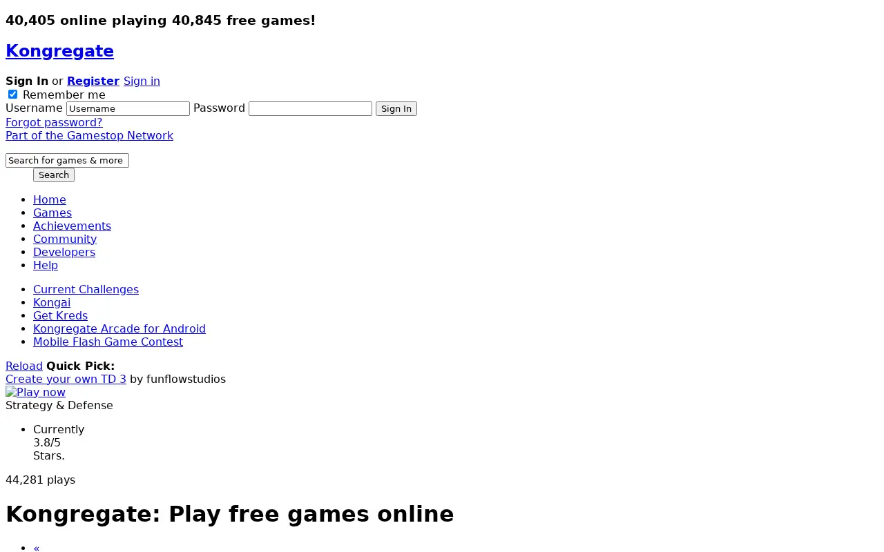 kongregate.com in 2011