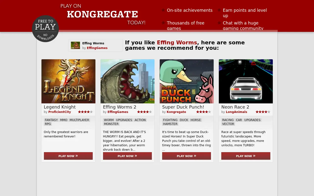 kongregate.com in 2019