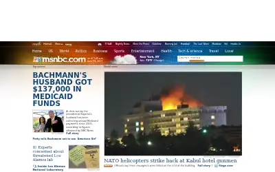 nbcnews.com in 2011