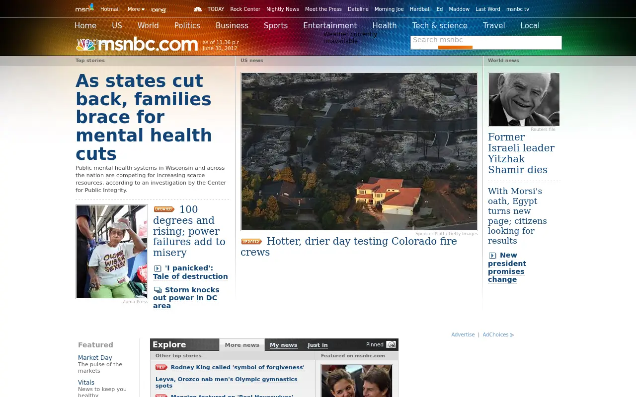 nbcnews.com in 2012