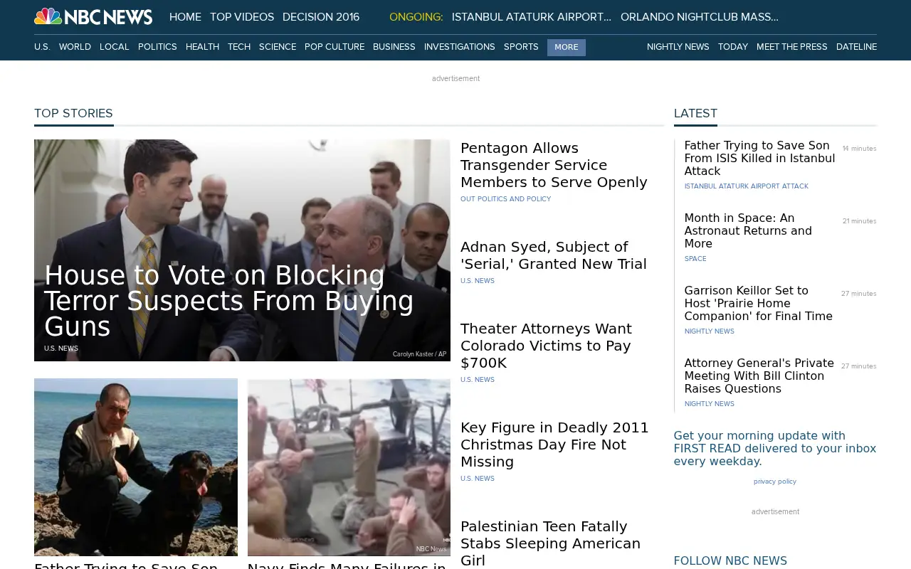 nbcnews.com in 2016