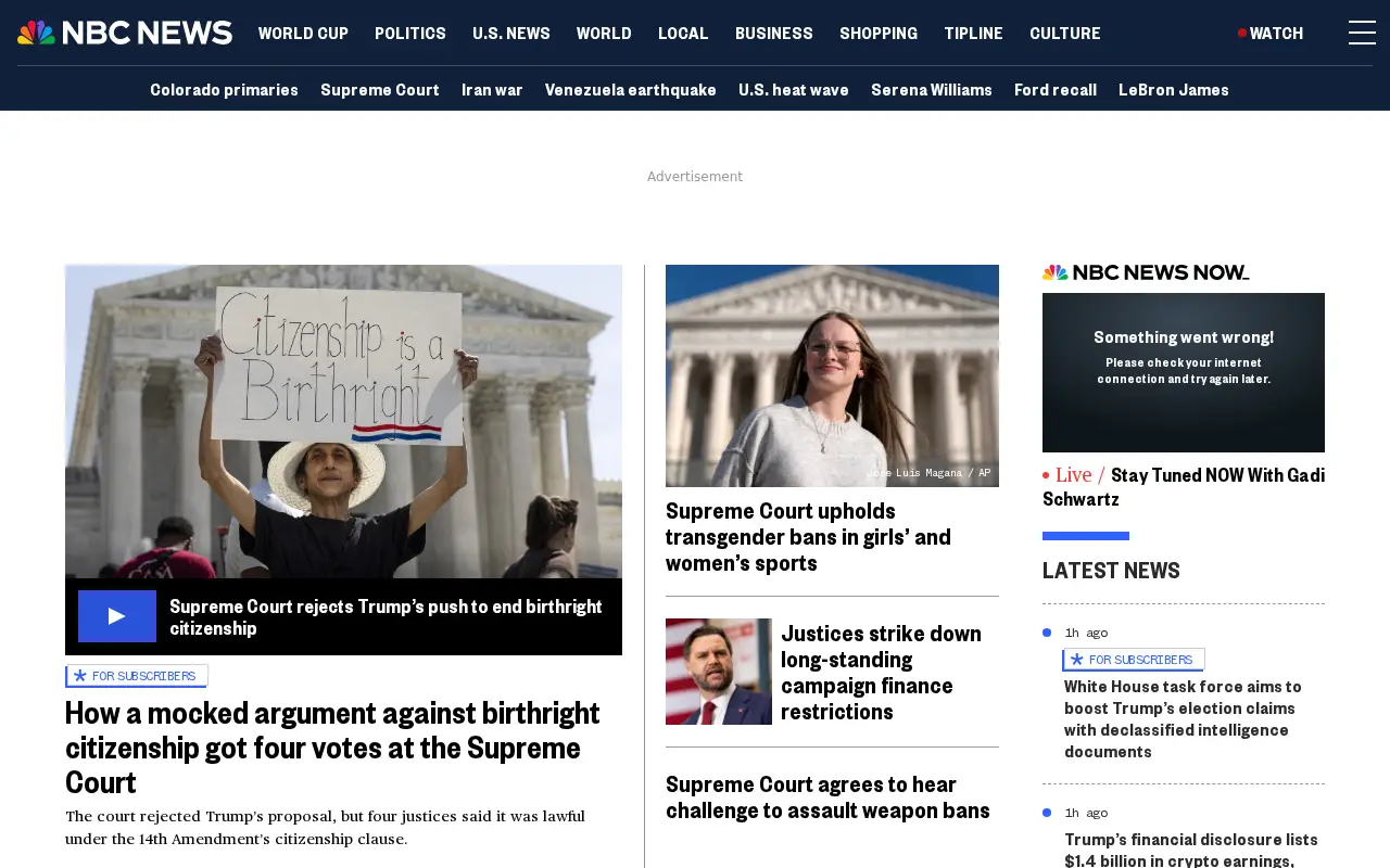 nbcnews.com in 2026