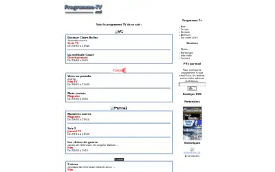 programme-tv.net in 2003