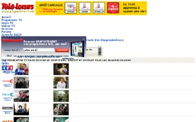 programme-tv.net in 2009