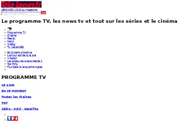 programme-tv.net in 2011