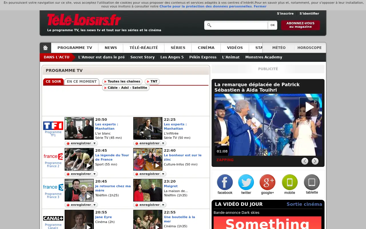 programme-tv.net in 2013