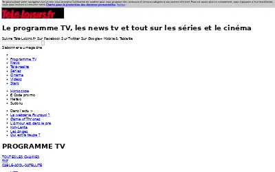 programme-tv.net in 2015