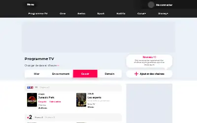 programme-tv.net in 2020