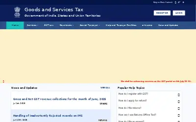 gst.gov.in in 2025