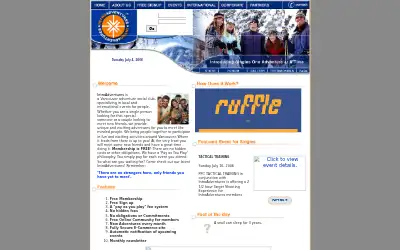 introadventures.com in 2006