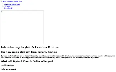 tandfonline.com in 2011