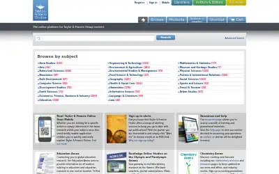tandfonline.com in 2012
