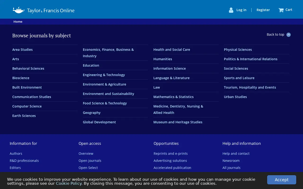 tandfonline.com in 2023