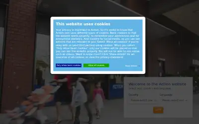 action.com in 2018