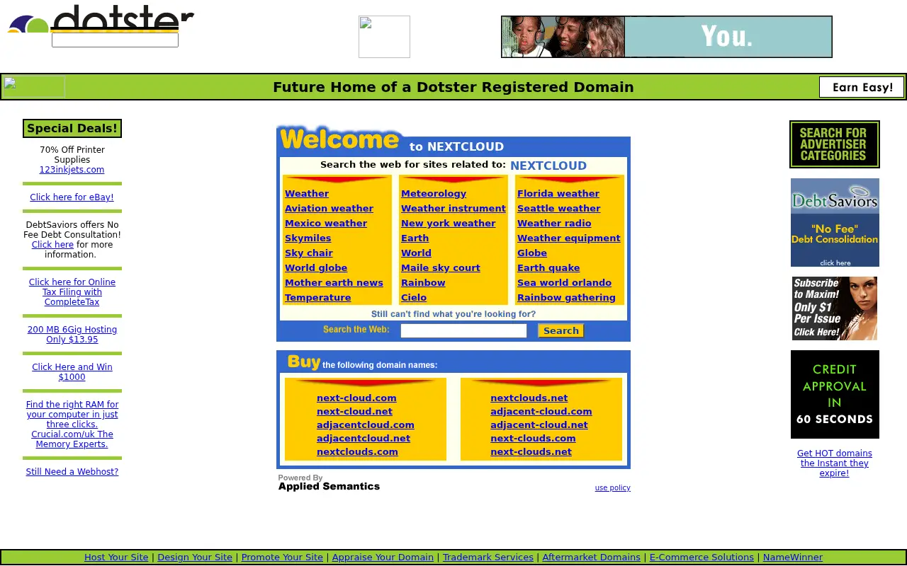 nextcloud.com in 2002