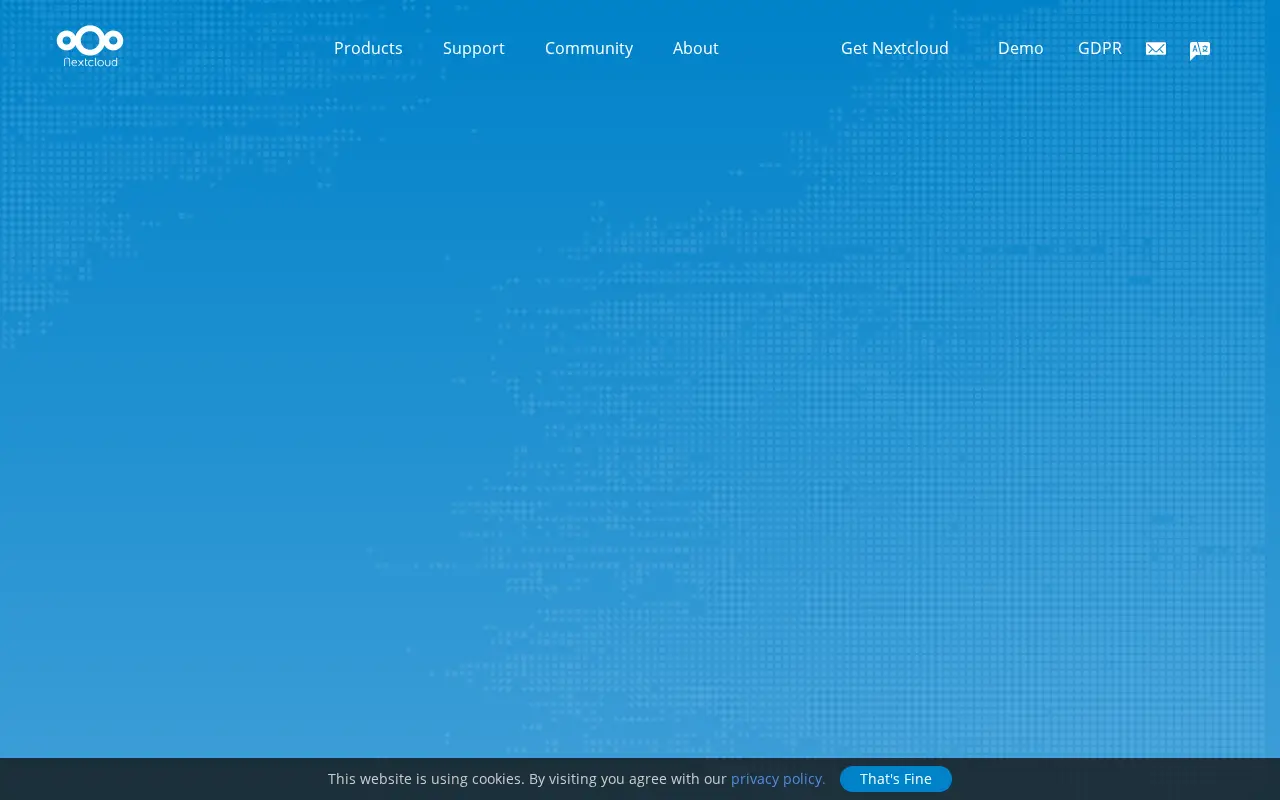 nextcloud.com on June 30, 2019